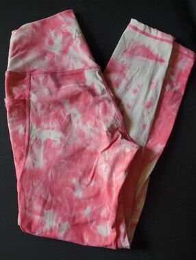 Vital Apparel Plush Marble Leggings Size M